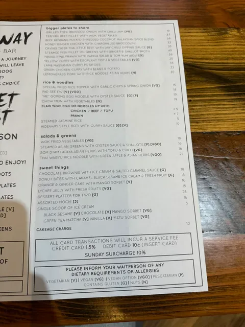 Hideaway Kitchen & Bar
