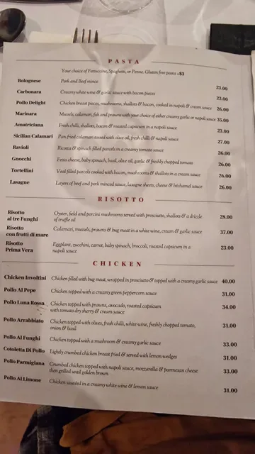 Luna Rossa Italian Restaurant