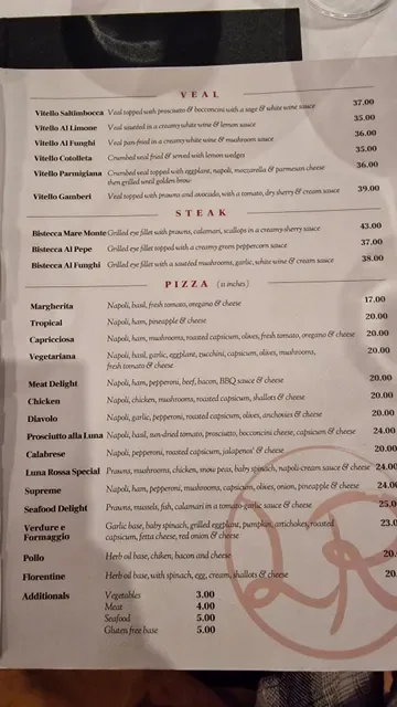 Luna Rossa Italian Restaurant