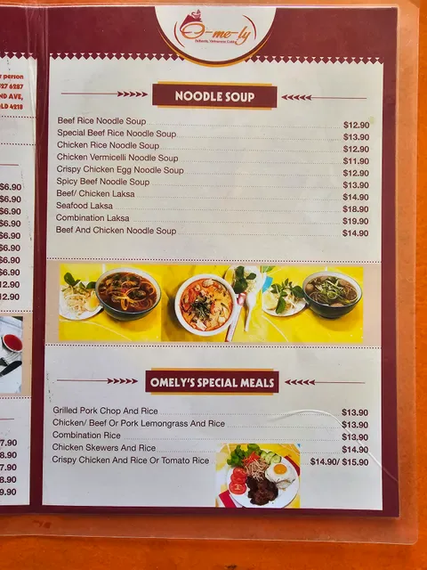 O-Me-Ly Vietnamese Restaurant
