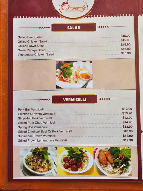 O-Me-Ly Vietnamese Restaurant