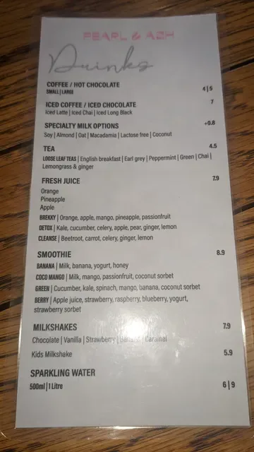 Pearl & Ash Cafe