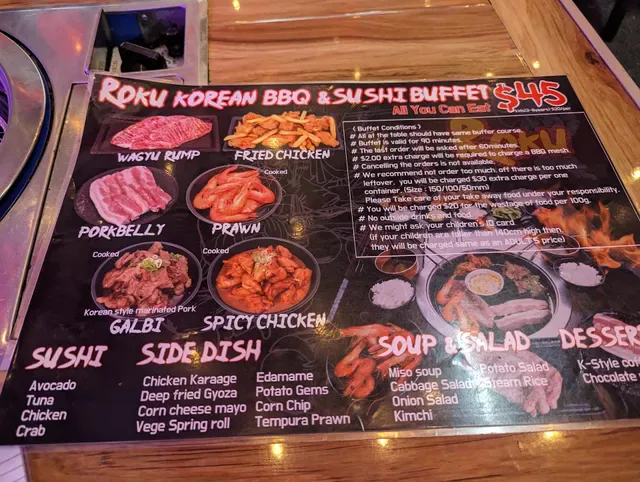 ROKU Sushi & Korean BBQ Bar