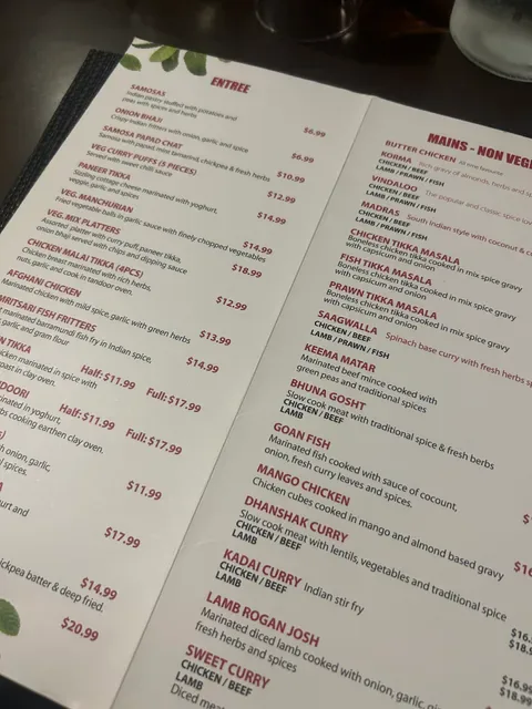 Saleena's cinnamon Indian cuisine - Pacific Pines