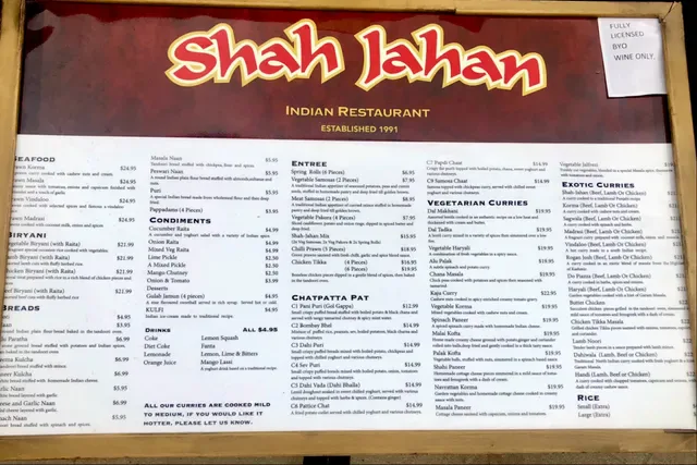 Shah Jahan Indian Restaurant