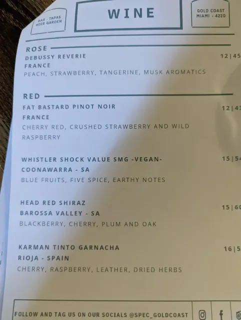 SPEC bar & tapas