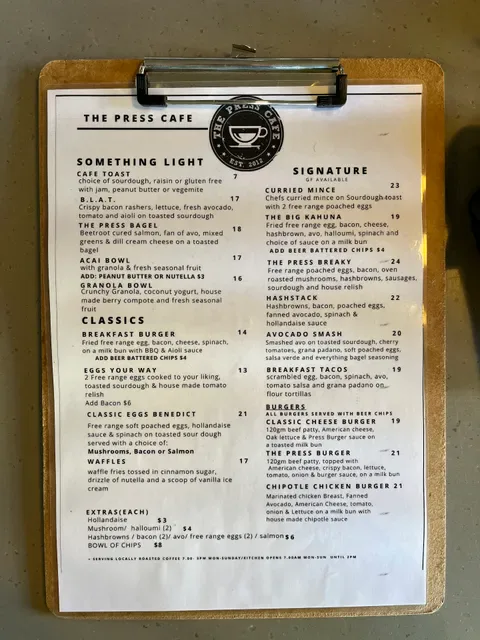 The Press Cafe