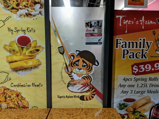 Tigers Asian wok