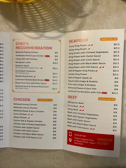 Tony's Chinese Restaurant