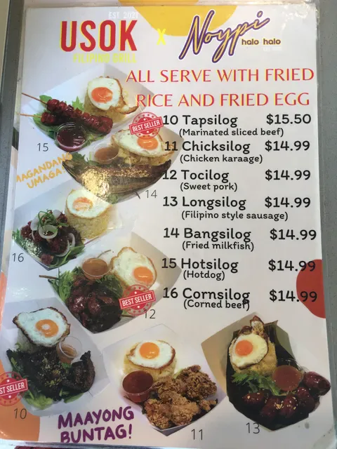 USOK Filipino Grill x Noypi Halo Halo