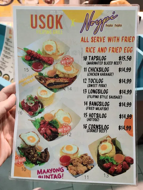 USOK Filipino Grill x Noypi Halo Halo