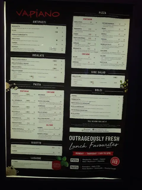 Vapiano Soul Boardwalk