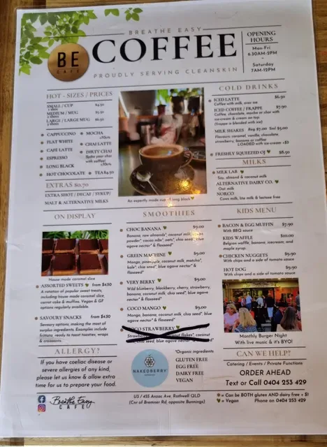 Breathe Easy Cafe