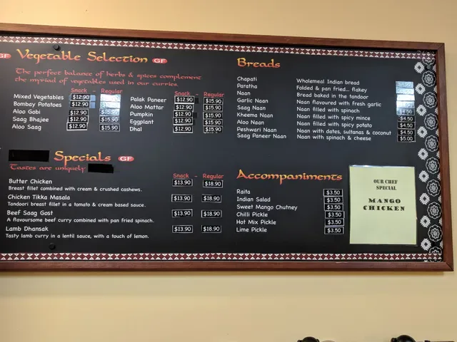 Indian & Persian Cuisines