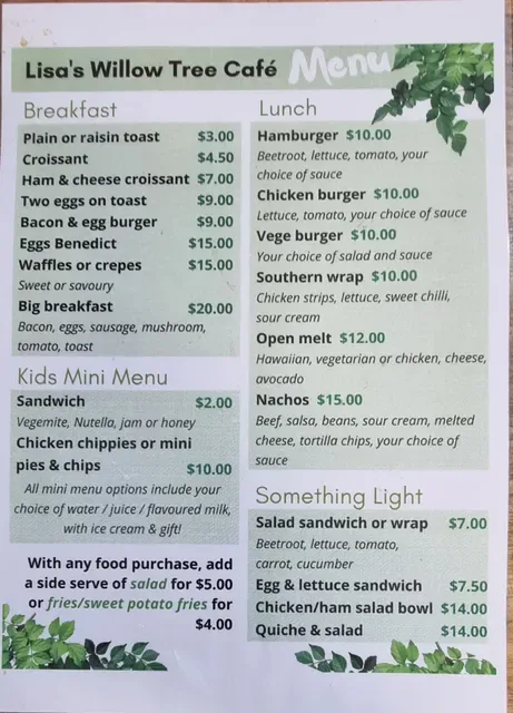 Lisa's Willow Tree Cafe