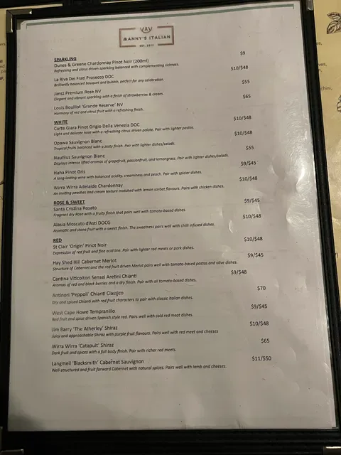 Manny's Italian