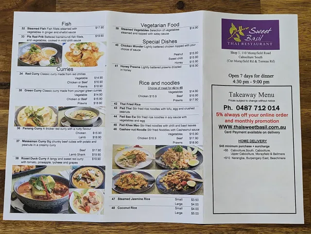 Sweet Basil Thai Restaurant Caboolture South