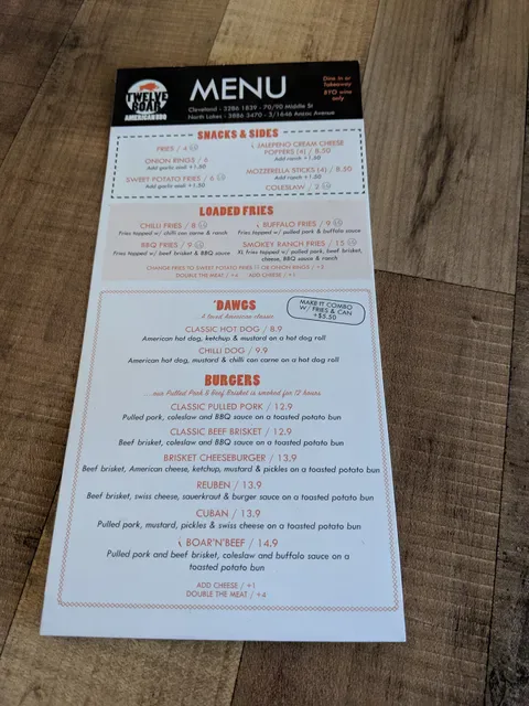 Twelve Boar American BBQ (North Lakes)