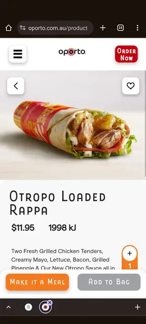 Oporto Bundamba Drive Thru
