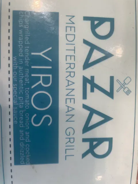 Pazar Mediterranean Grill