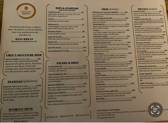 Agapi Greek Cuisine