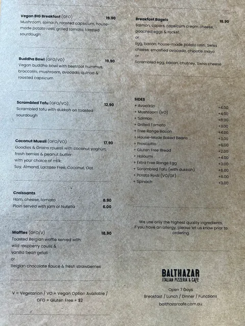 Balthazar Cafe