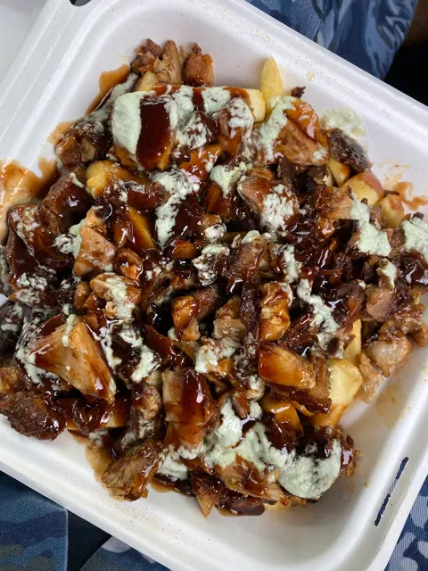 Blue and White Cafe