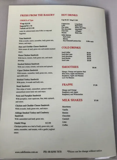 Café Finniss
