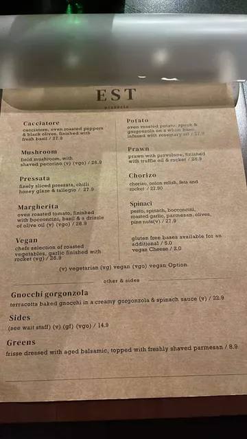 EST Pizzeria
