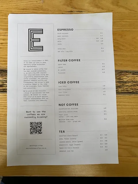 Exchange Coffee