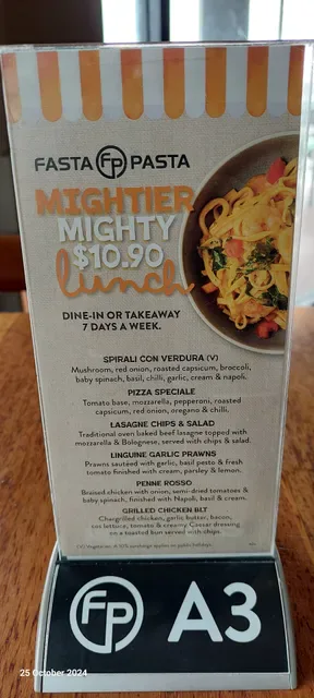 Fasta Pasta