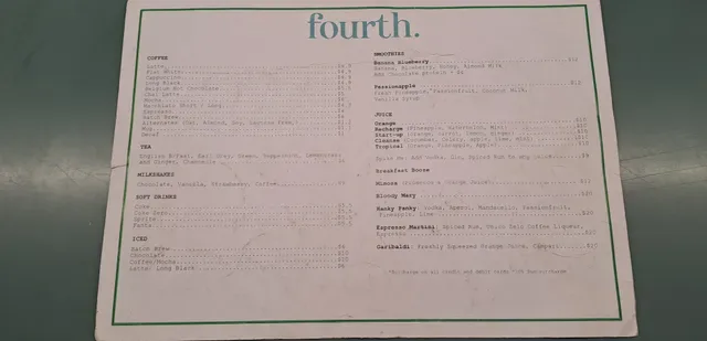 Fourth.