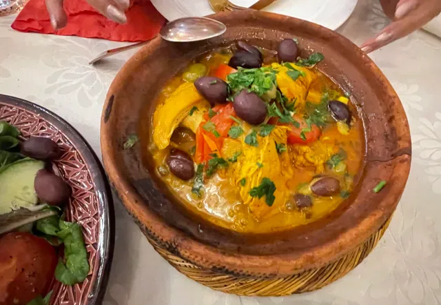 Inside Morocco Restaurant