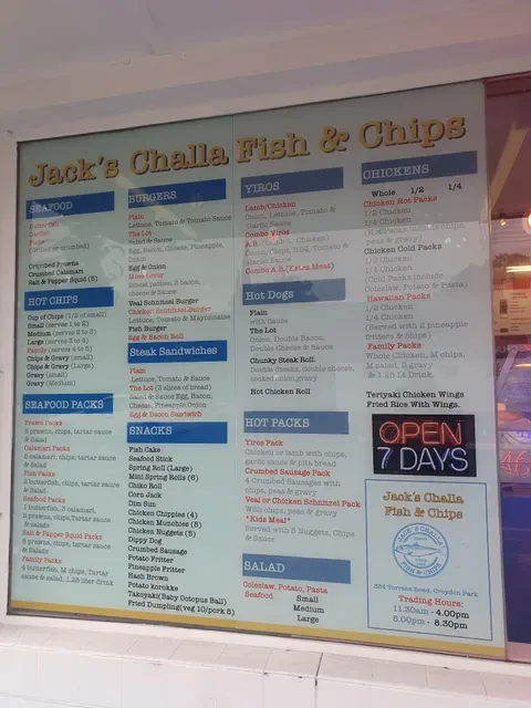 Jack's Challa Fish Shop