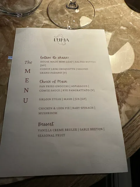 Luma Restaurant & Bar