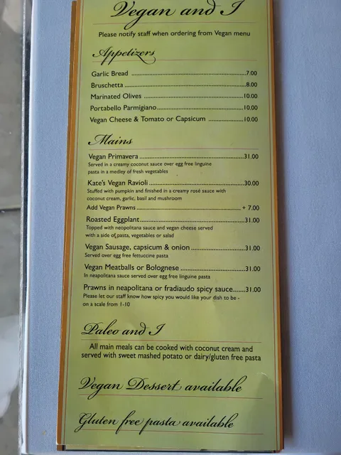 Nonna and I Italian Restaurant