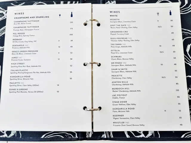 Oyster Bar Holdfast Shores