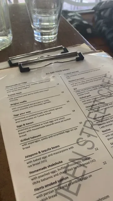 Queen Street cafe.