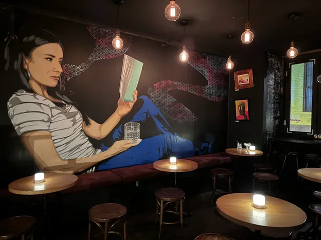 The Bibliotheca Bar and Book Exchange