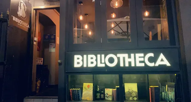 The Bibliotheca Bar and Book Exchange