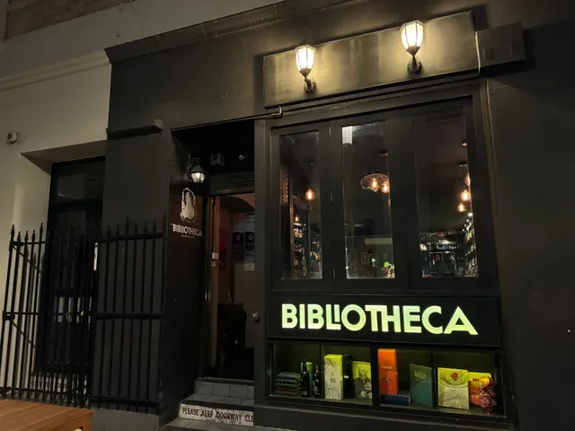 The Bibliotheca Bar and Book Exchange