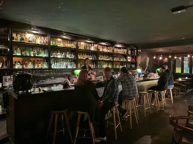 The Bibliotheca Bar and Book Exchange