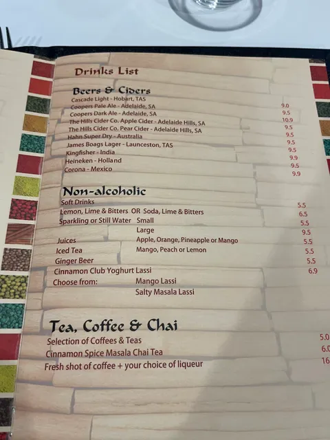 Cinnamon Club Henley Beach (INDIAN CUISINE)