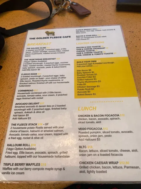 The Golden Fleece Cafe