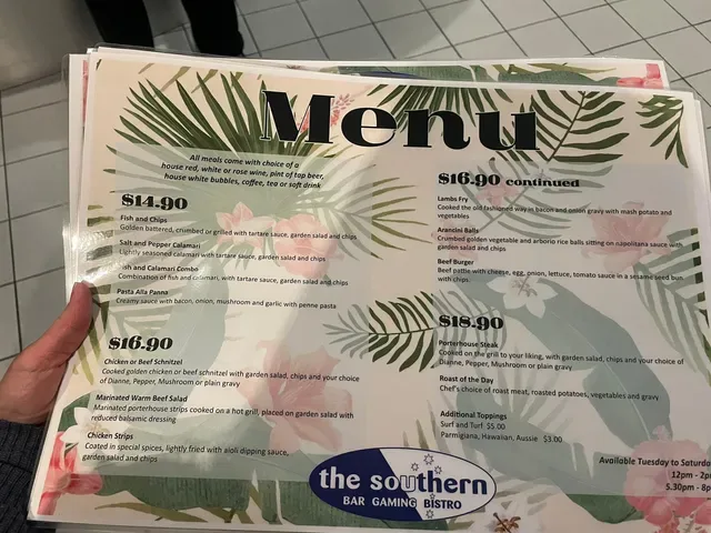 The Southern Bar Gaming Bistro