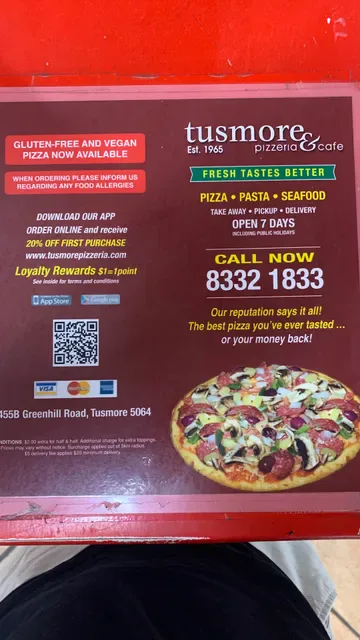 Tusmore Pizzeria and Cafe