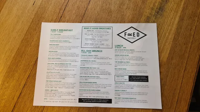 FRED Eatery