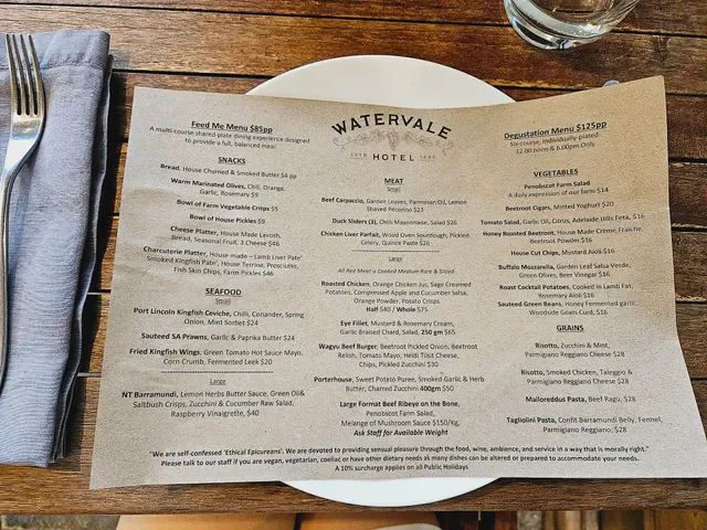 Watervale Hotel - Ethical Epicurean Experiences