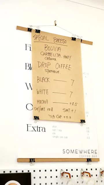 SOMEWHERE COFFEE BAR