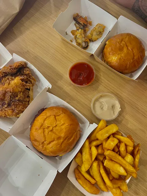 Badass Burgers, Fish and Chips